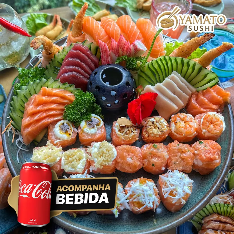 Combinado 18 peças + Coca Lata